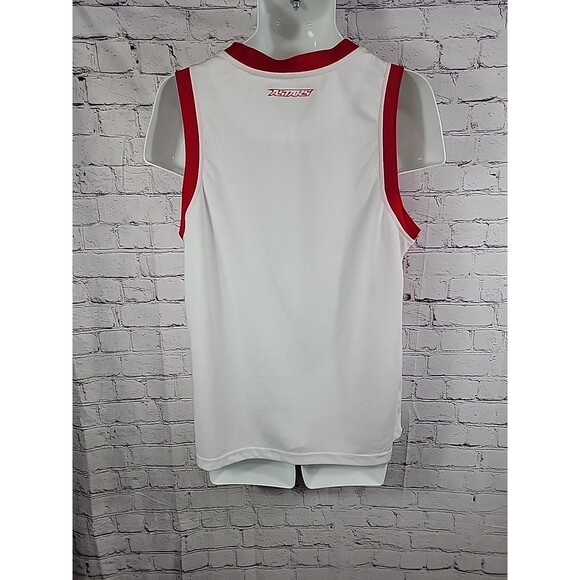 Mens Alpinestars Size Medium Jersey Style Tank Top Black, Red, White - Picture 4 of 6